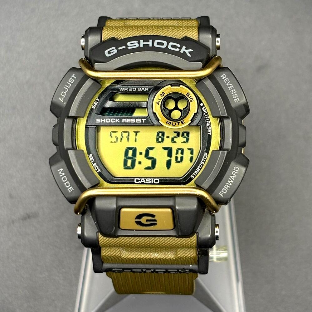 Casio G-Shock GD-400-9 Olive Green Digital World Time Men's Watch